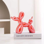 Charger l&#39;image dans la galerie, ERMAKOVA 11cm/4.3inch Creative Balloon Dog Abstract Ceramic Ornament Sculpture Figurine Statue Home Office Decoration Gift
