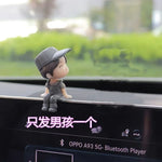Charger l&#39;image dans la galerie, Cute Cartoon Couples Car Decoration Accessories Romantic Figurines Balloon Ornament Auto Interior Dashboard Accessories Gifts
