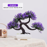 Charger l&#39;image dans la galerie, Artificial Plants Bonsai Small Tree Simulation Pot Plants Fake Flowers Table Potted Ornaments for Hotel Garden Home Decor planta
