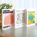 Charger l&#39;image dans la galerie, 3Pcs Fashion Fake Books Living Room Decoration Designer Books Coffee Table Ornaments Club Hotel Room Villa Prop Books Decoration
