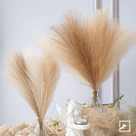 Charger l&#39;image dans la galerie, 6PCS Artificial Pampas Grass Decor Flowers Fake Plant Reed for DIY Floral Table Arrange Flower Wedding Home Christmas Decoration
