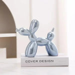 Charger l&#39;image dans la galerie, ERMAKOVA 11cm/4.3inch Creative Balloon Dog Abstract Ceramic Ornament Sculpture Figurine Statue Home Office Decoration Gift

