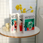 Charger l&#39;image dans la galerie, 3Pcs Fashion Fake Books Living Room Decoration Designer Books Coffee Table Ornaments Club Hotel Room Villa Prop Books Decoration
