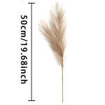 Charger l&#39;image dans la galerie, 6PCS Artificial Pampas Grass Decor Flowers Fake Plant Reed for DIY Floral Table Arrange Flower Wedding Home Christmas Decoration
