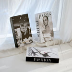 Charger l&#39;image dans la galerie, 3Pcs Fashion Fake Books Living Room Decoration Designer Books Coffee Table Ornaments Club Hotel Room Villa Prop Books Decoration
