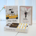 Charger l&#39;image dans la galerie, 3Pcs Fashion Fake Books Living Room Decoration Designer Books Coffee Table Ornaments Club Hotel Room Villa Prop Books Decoration

