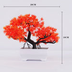 Charger l&#39;image dans la galerie, Artificial Plants Bonsai Small Tree Simulation Pot Plants Fake Flowers Table Potted Ornaments for Hotel Garden Home Decor planta
