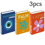 Charger l&#39;image dans la galerie, 3Pcs Fashion Fake Books Living Room Decoration Designer Books Coffee Table Ornaments Club Hotel Room Villa Prop Books Decoration
