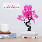 Charger l&#39;image dans la galerie, Artificial Plants Bonsai Small Tree Simulation Pot Plants Fake Flowers Table Potted Ornaments for Hotel Garden Home Decor planta
