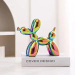 Charger l&#39;image dans la galerie, ERMAKOVA 11cm/4.3inch Creative Balloon Dog Abstract Ceramic Ornament Sculpture Figurine Statue Home Office Decoration Gift
