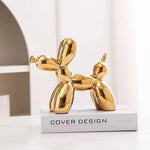 Charger l&#39;image dans la galerie, ERMAKOVA 11cm/4.3inch Creative Balloon Dog Abstract Ceramic Ornament Sculpture Figurine Statue Home Office Decoration Gift
