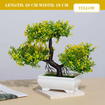 Charger l&#39;image dans la galerie, Artificial Plants Bonsai Small Tree Simulation Pot Plants Fake Flowers Table Potted Ornaments for Hotel Garden Home Decor planta
