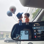 Charger l&#39;image dans la galerie, Cute Cartoon Couples Car Decoration Accessories Romantic Figurines Balloon Ornament Auto Interior Dashboard Accessories Gifts
