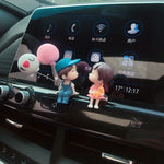 Charger l&#39;image dans la galerie, Cute Cartoon Couples Car Decoration Accessories Romantic Figurines Balloon Ornament Auto Interior Dashboard Accessories Gifts
