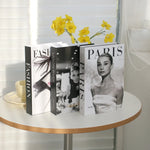Charger l&#39;image dans la galerie, 3Pcs Fashion Fake Books Living Room Decoration Designer Books Coffee Table Ornaments Club Hotel Room Villa Prop Books Decoration
