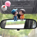 Charger l&#39;image dans la galerie, Cute Cartoon Couples Car Decoration Accessories Romantic Figurines Balloon Ornament Auto Interior Dashboard Accessories Gifts
