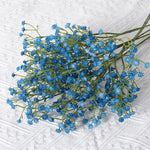 Charger l&#39;image dans la galerie, 90Heads 52cm White Artificial Flowers Wedding DIY Bouquet Decoration Arrangement Plastic Babies Breath Fake Flower Home Decor
