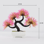 Charger l&#39;image dans la galerie, Artificial Plants Bonsai Small Tree Simulation Pot Plants Fake Flowers Table Potted Ornaments for Hotel Garden Home Decor planta
