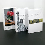Charger l&#39;image dans la galerie, 3Pcs Fashion Fake Books Living Room Decoration Designer Books Coffee Table Ornaments Club Hotel Room Villa Prop Books Decoration
