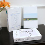 Charger l&#39;image dans la galerie, 3Pcs Fashion Fake Books Living Room Decoration Designer Books Coffee Table Ornaments Club Hotel Room Villa Prop Books Decoration
