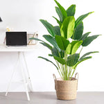 Charger l&#39;image dans la galerie, 1pc Artificial Plants Large Tropical Palm Tree Fake Banana Plants Leaves Real Touch Plastic Monstera For Home Garden Party Decor
