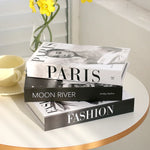 Charger l&#39;image dans la galerie, 3Pcs Fashion Fake Books Living Room Decoration Designer Books Coffee Table Ornaments Club Hotel Room Villa Prop Books Decoration
