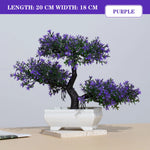 Charger l&#39;image dans la galerie, Artificial Plants Bonsai Small Tree Simulation Pot Plants Fake Flowers Table Potted Ornaments for Hotel Garden Home Decor planta
