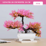 Charger l&#39;image dans la galerie, Artificial Plants Bonsai Small Tree Simulation Pot Plants Fake Flowers Table Potted Ornaments for Hotel Garden Home Decor planta
