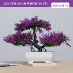 Charger l&#39;image dans la galerie, Artificial Plants Bonsai Small Tree Simulation Pot Plants Fake Flowers Table Potted Ornaments for Hotel Garden Home Decor planta
