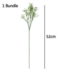 Charger l&#39;image dans la galerie, 90Heads 52cm White Artificial Flowers Wedding DIY Bouquet Decoration Arrangement Plastic Babies Breath Fake Flower Home Decor
