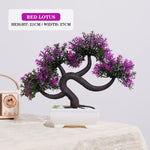 Charger l&#39;image dans la galerie, Artificial Plants Bonsai Small Tree Simulation Pot Plants Fake Flowers Table Potted Ornaments for Hotel Garden Home Decor planta
