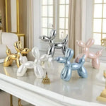 Charger l&#39;image dans la galerie, ERMAKOVA 11cm/4.3inch Creative Balloon Dog Abstract Ceramic Ornament Sculpture Figurine Statue Home Office Decoration Gift

